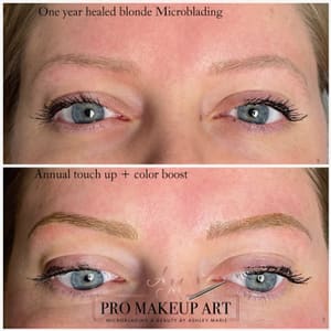 Eyeliner Tattoo result by Pro Makeup Art by Ashley Marie Microblading, Permanent Makeup in Cicero, IL