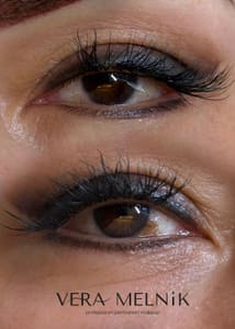 Eyeliner Tattoo result by Professional Permanent Makeup by Vera Melnik in New York, NY