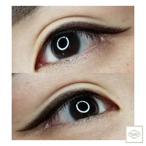 Eyeliner Tattoo result by Pure Beauty Esthetics in Santa Cruz, CA