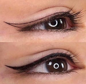 Eyeliner Tattoo result by Q Beauty Lounge Pleasanton in Pleasanton, CA