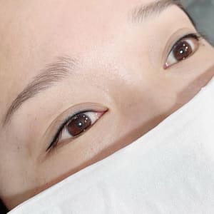 Eyeliner Tattoo result by Q Beauty Lounge Pleasanton in Pleasanton, CA
