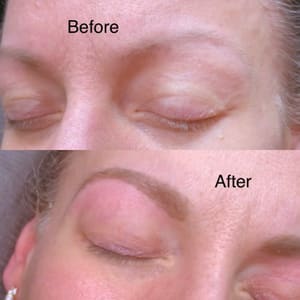 Eyeliner Tattoo result by Queens XO Studio in Frisco, TX