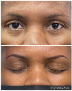 Eyeliner Tattoo result by Radiant Brows and Beauty Bar in Ocala, FL