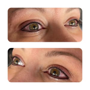 Eyeliner Tattoo result by Raise Permanent Cosmetics in Cottleville, MO