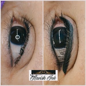 Eyeliner Tattoo result by Ravish Ink Permanent Makeup & Microblading in Beaverton, OR