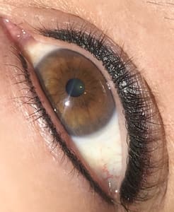 Eyeliner Tattoo result by Razed Brow Permanent Makeup & Microblading in Sharpsburg, GA