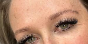 Eyeliner Tattoo result by Red Rose Studios in Campbell Hall, NY