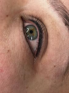 Eyeliner Tattoo result by Redding Permanent Makeup in Redding, CA