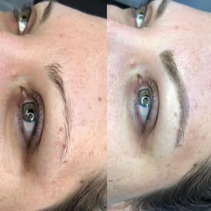 Eyeliner Tattoo result by Redlands Blade & Lash in Redlands, CA