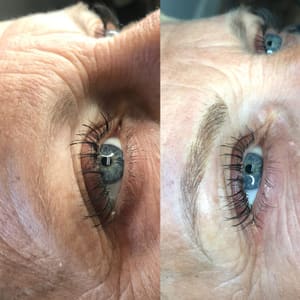 Eyeliner Tattoo result by Redlands Blade & Lash in Redlands, CA