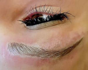 Eyeliner Tattoo result by Refined Beauty By Suwan Microblading Studio & Academy in Seattle, WA