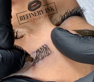Eyeliner Tattoo result by Refinery Ink Studio in Lafayette, CA