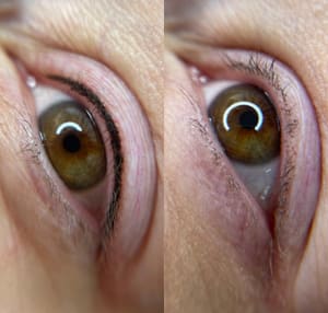 Eyeliner Tattoo result by Reflect Beauty Lounge - PMU & Cosmetic Tattooing in Mansfield, TX