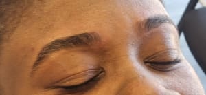 Eyeliner Tattoo result by Reflection Brows (Eyebrow Threading & Microblading) in Maricopa, AZ