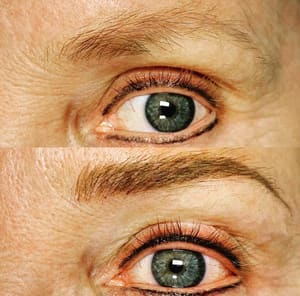 Eyeliner Tattoo result by Restoration Ink in Hendersonville, NC