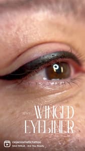 Eyeliner Tattoo result by Reverencia Cosmetic Tattoo in Glen Allen, VA