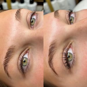 Eyeliner Tattoo result by RHS Esthetics in Booneville, MS