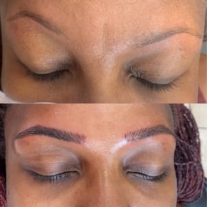 Eyeliner Tattoo result by Richa's Threading Salon & Spa in Parkville, MD