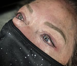 Eyeliner Tattoo result by Rico Artistry in Boca Raton, FL