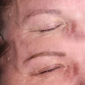 Eyeliner Tattoo result by Rising Dawn Cosmetic Tattoo in Danville, PA