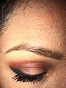 Eyeliner Tattoo result by Riya's Threading and more… in Fayetteville, NC