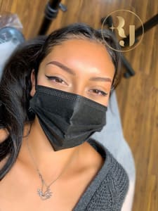 Eyeliner Tattoo result by RJ iBEAUTY Studio & Training in Redondo Beach, CA