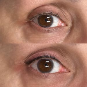 Eyeliner Tattoo result by Roberta Brows Beauty LLC in Temecula, CA