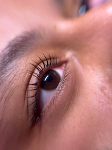 Eyeliner Tattoo result by Rose Beauty Bar in Lewisville, TX