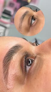 Eyeliner Tattoo result by Rose Beauty Bar in Lewisville, TX