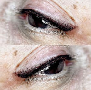 Eyeliner Tattoo result by Rosebud Beauty Studio in Greenacres, FL