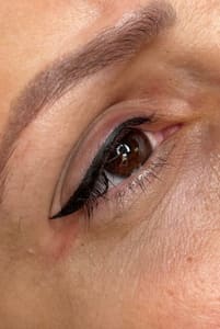 Eyeliner Tattoo result by Rosebud Beauty Studio in Greenacres, FL