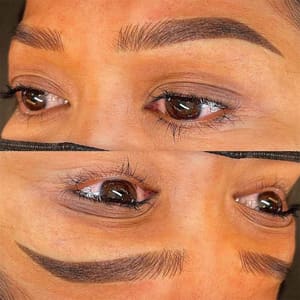 Eyeliner Tattoo result by Royal Opulence Beauty Bar in Houston, TX