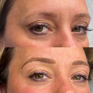 Eyeliner Tattoo result by Royally Inked Beauty Bar in Kingsville, MD