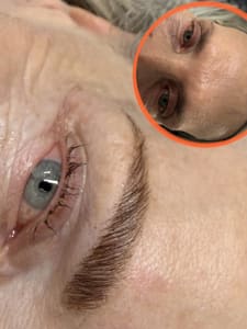 Eyeliner Tattoo result by Ruby Lash Brows in Albuquerque, NM