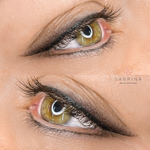 Eyeliner Tattoo result by Sabrina Beauty in Miami, FL