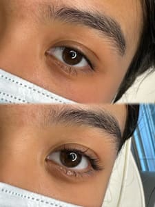 Eyeliner Tattoo result by Sacred Beauty Esthetics in Pleasant Hill, CA