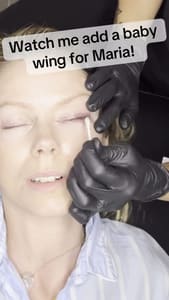 Eyeliner Tattoo result by Salon Aries in Midvale, UT