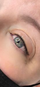 Eyeliner Tattoo result by Salon Aries in Midvale, UT
