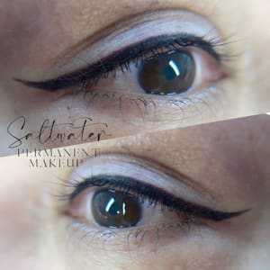 Eyeliner Tattoo result by Saltwater Permanent Makeup in Aliso Viejo, CA