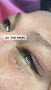Eyeliner Tattoo result by Sanna Permanent MakeUp in Santa Ana, CA