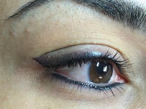 Eyeliner Tattoo result by Santa Cruz Eyebrows in Scotts Valley, CA
