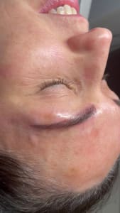 Eyeliner Tattoo result by Santa Cruz Eyebrows in Scotts Valley, CA