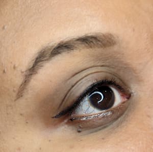 Eyeliner Tattoo result by Sapphire Beauty Studio in Cedar Rapids, IA