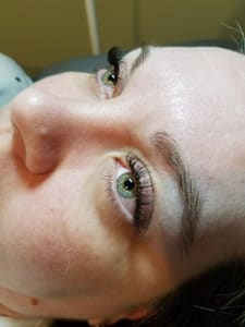 Eyeliner Tattoo result by Sapphire Beauty Studio in Cedar Rapids, IA