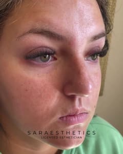 Eyeliner Tattoo result by Saraesthetics in Raleigh, NC