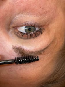 Eyeliner Tattoo result by Sarah Mahn Beauty - Permanent Makeup - Nanobrows in Traverse City, MI