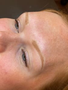Eyeliner Tattoo result by Sarah Mahn Beauty - Permanent Makeup - Nanobrows in Traverse City, MI