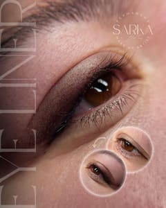 Eyeliner Tattoo result by Sarka in San Jose, CA