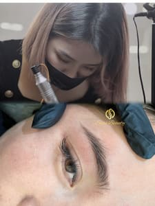 Eyeliner Tattoo result by Sasa Beauty in San Francisco, CA