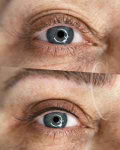 Eyeliner Tattoo result by Sculpted Studios Miami in Miami, FL